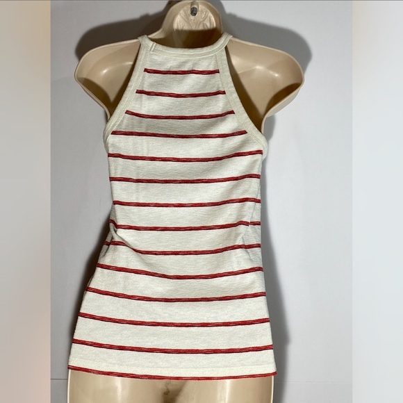 Madewell Time Off Shawn Striped Ribbed Tank - Picture 2 of 4